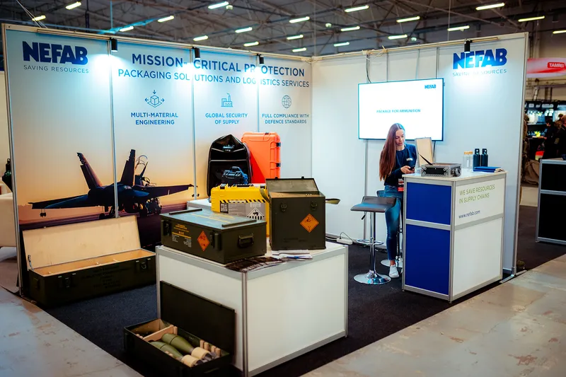 NEFAB mission-critical logistics packaging
