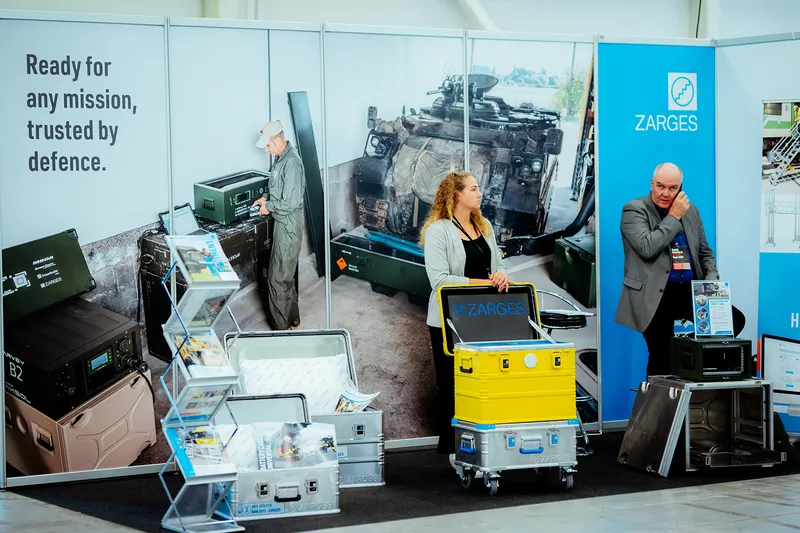ZARGES military equipment containers and cases